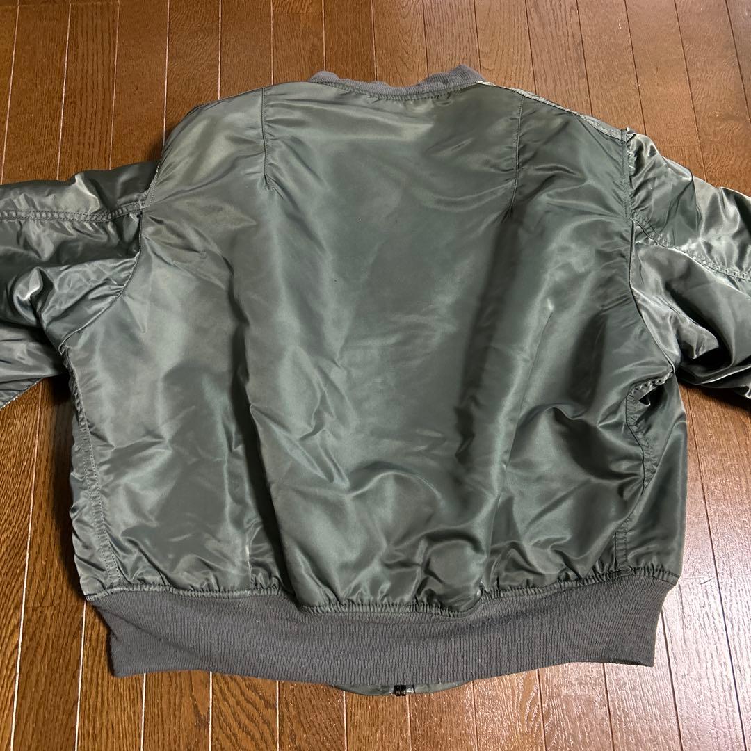 希少90s アルファインダストリーズ MA-1 USA製 美品