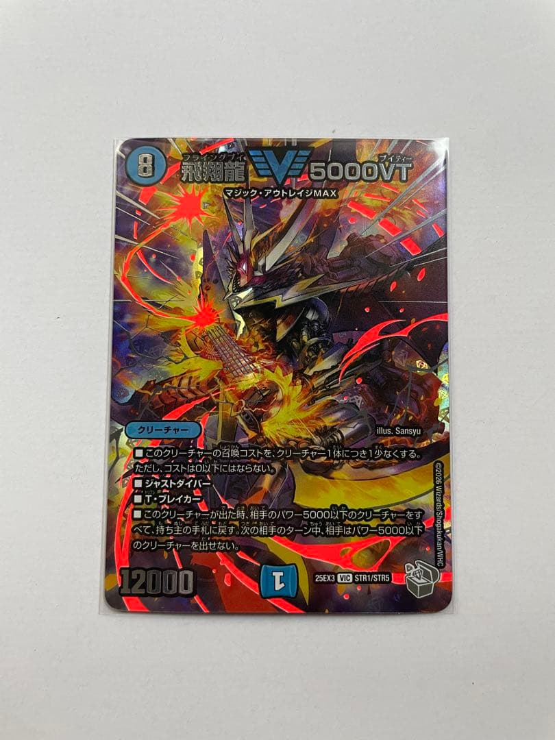 デュエル・マスターズ　飛翔龍5000VT 超銀トレジャー