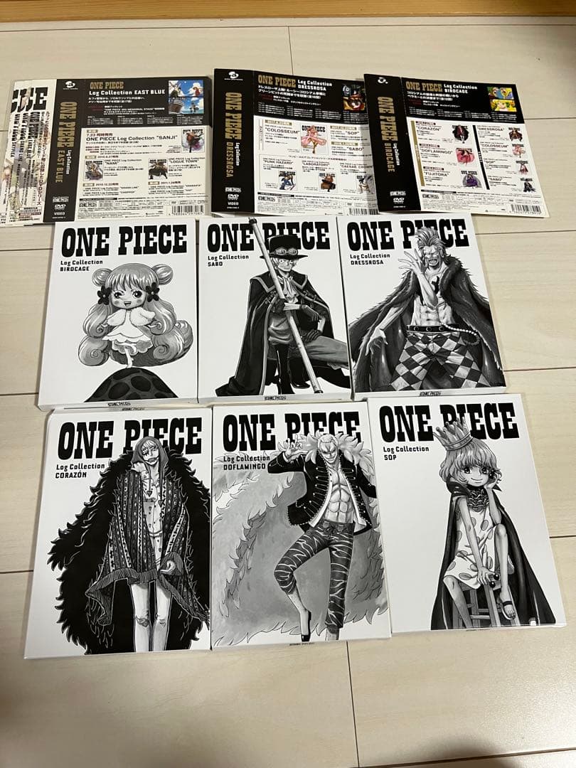 美品　ワンピースログコレクションまとめ売り　付録付き　めちゃお得 43本