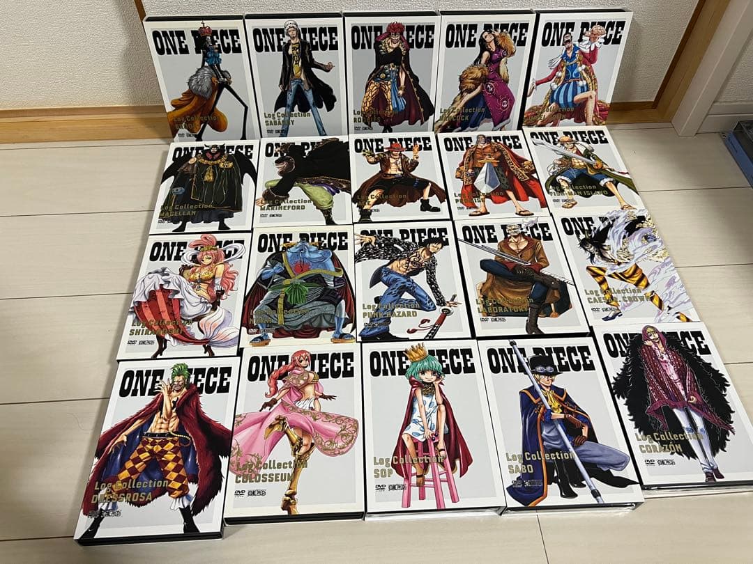 美品　ワンピースログコレクションまとめ売り　付録付き　めちゃお得 43本