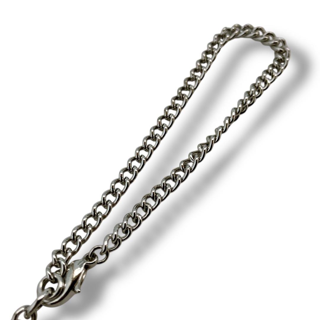 セリーヌ 良品 トリオンフ ホイッスル チャーム キーホルダー シルバー 袋付き