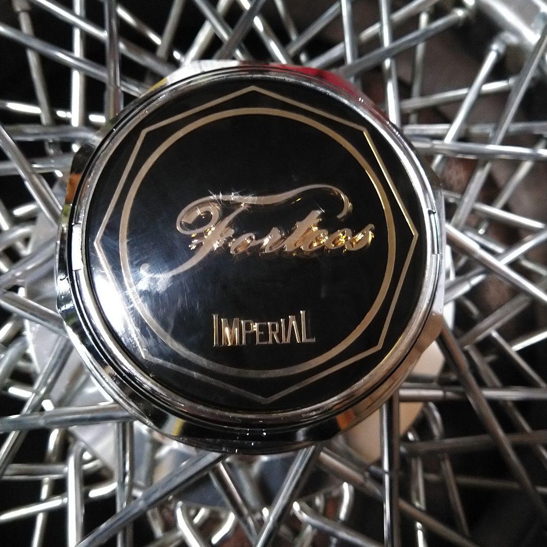 15インチ クロームワイヤーホイール　インペリアル