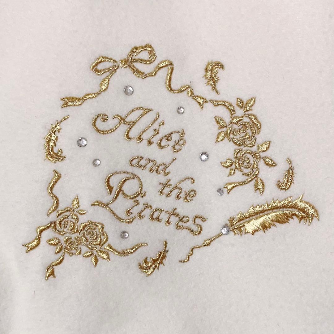 Alice and the Pirates フェザーローズ刺繍ショートコート