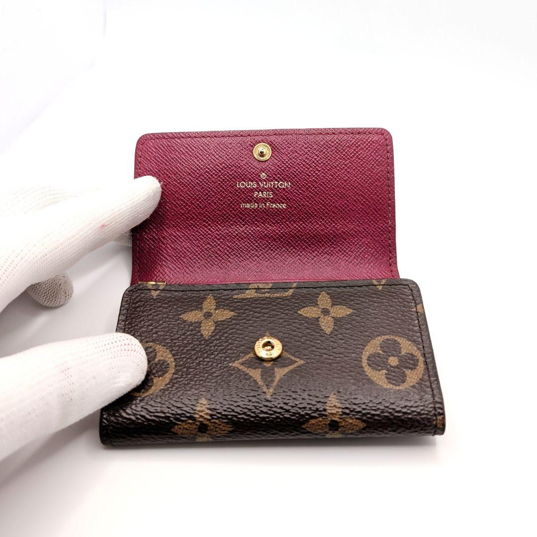 ✨超美品！✨　ルイヴィトン　6連キーケース　モノグラム　フューシャ　M60701