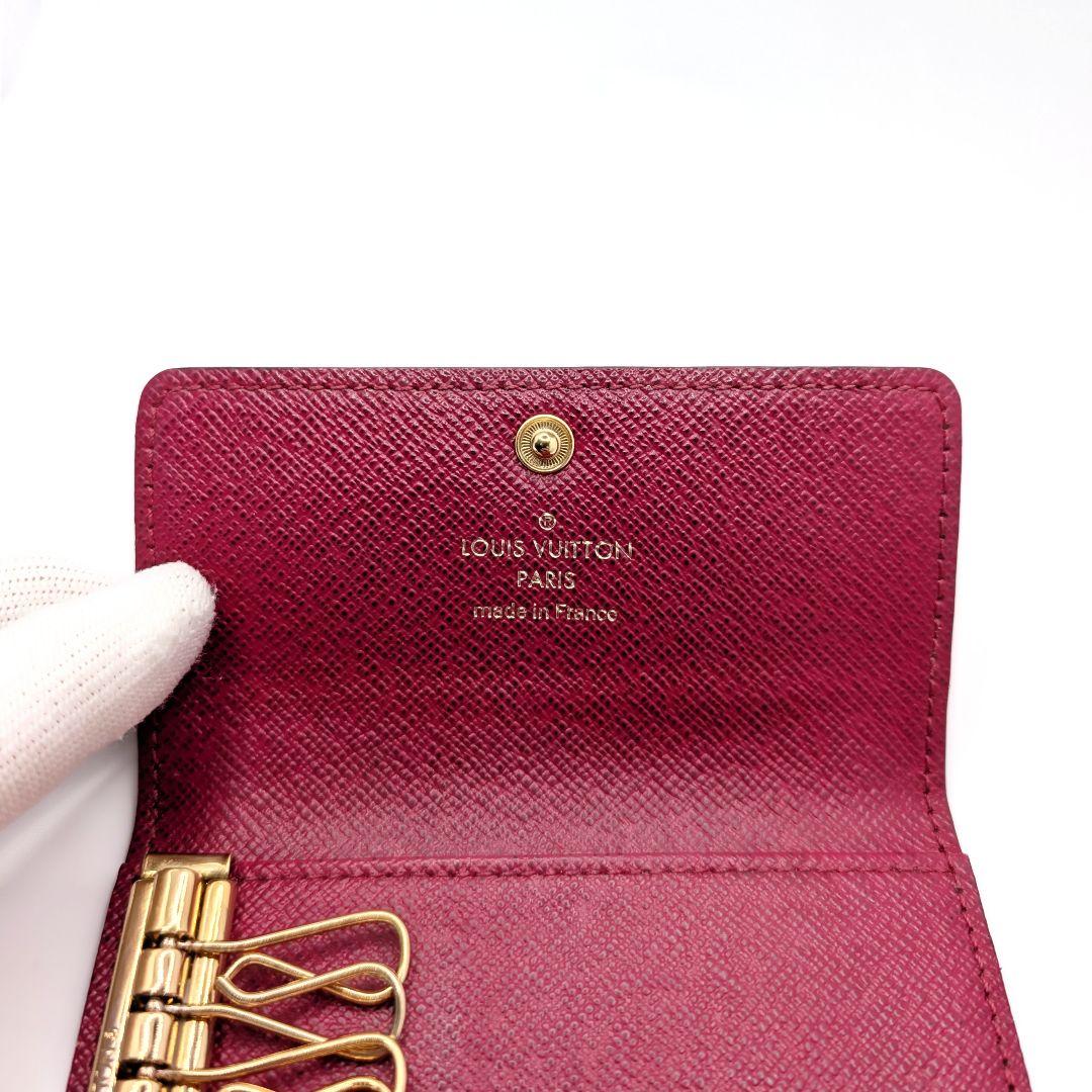 ✨超美品！✨　ルイヴィトン　6連キーケース　モノグラム　フューシャ　M60701