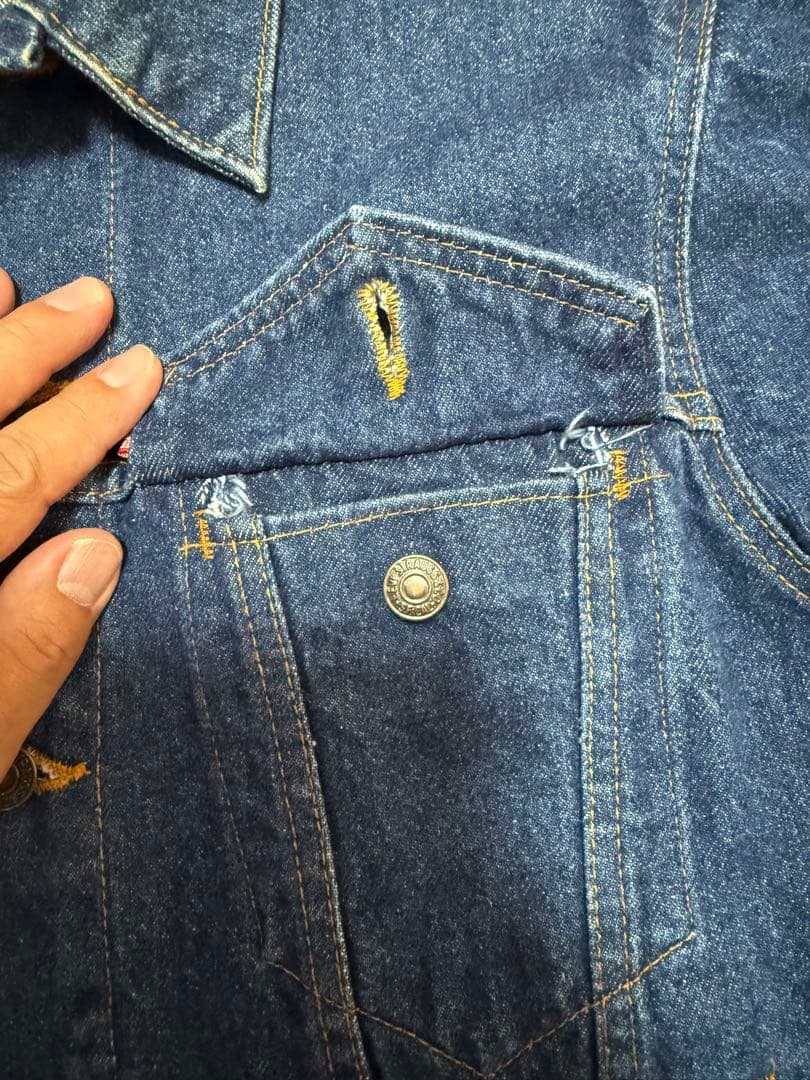 Levi's Gジャン 75006 サイズ42 リーバイス　USA アーカンソー