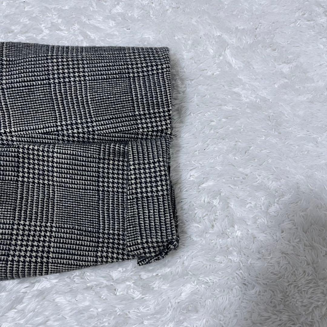 サンローラン ダブルテーラードジャケット 千鳥格子 カシミヤ混 金ボタン