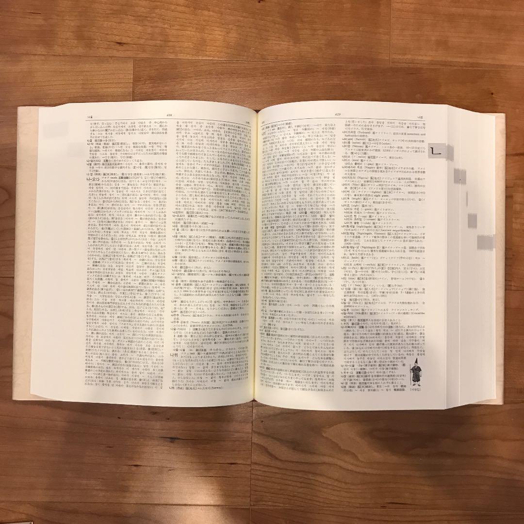 朝鮮語大辞典　上下巻+補巻　辞書　朝鮮語　日本語　大型本　美品