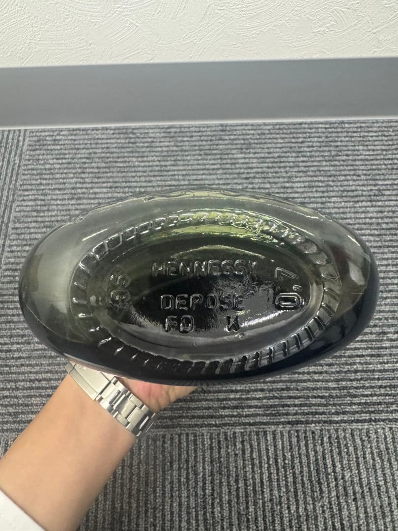 未開栓　古酒　ヘネシー コニャック X.O グリーンボトル　金キャップ