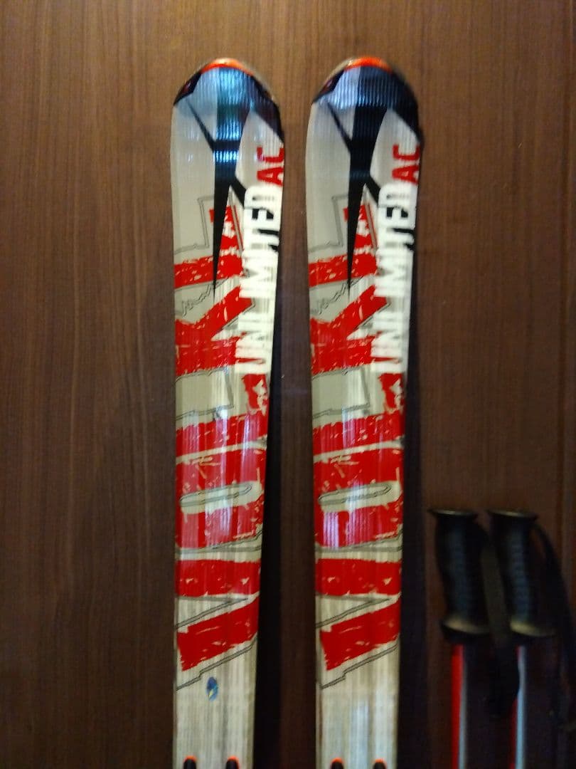 美品【ハイエンド】VOLKL 166/男女兼用/スキーセット・メンテ・WAX済✔