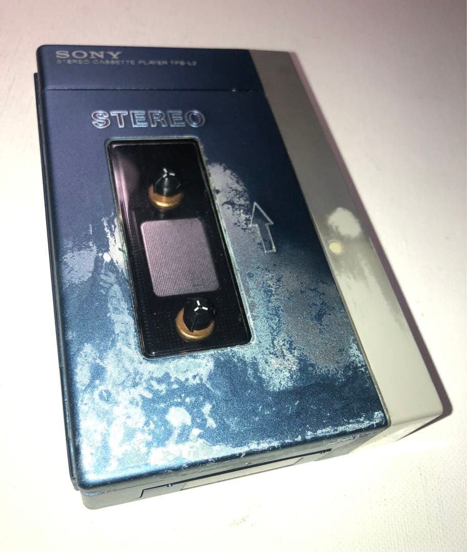 色落も感動良音で安定！使えるTPS-L2 ソニー初代カセットウォークマン可動品G