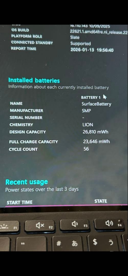 Windowsタブレット本体 Surface Go 3 64GB