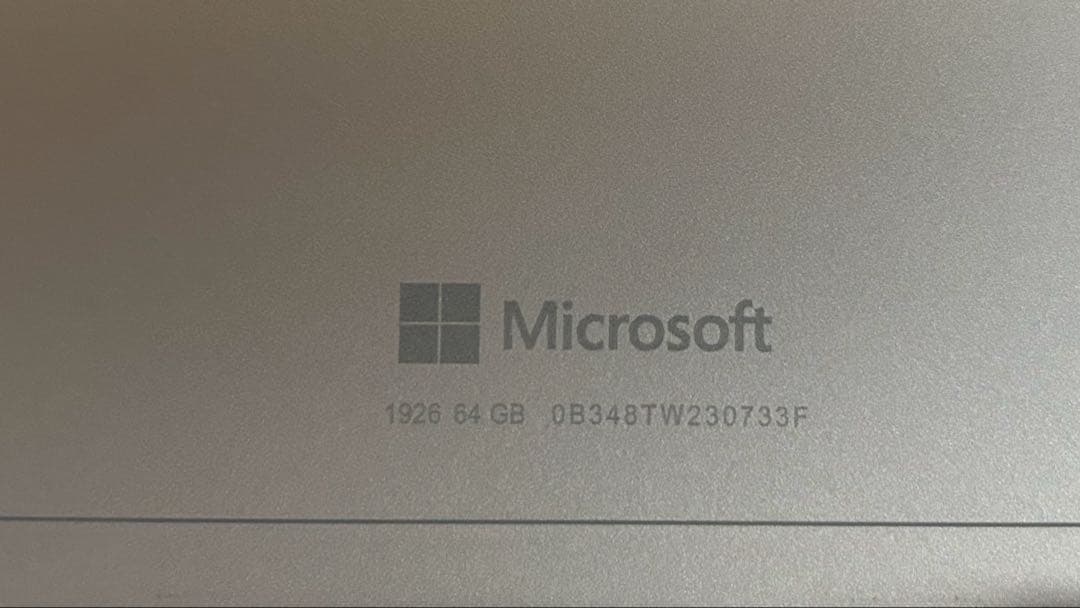 Windowsタブレット本体 Surface Go 3 64GB