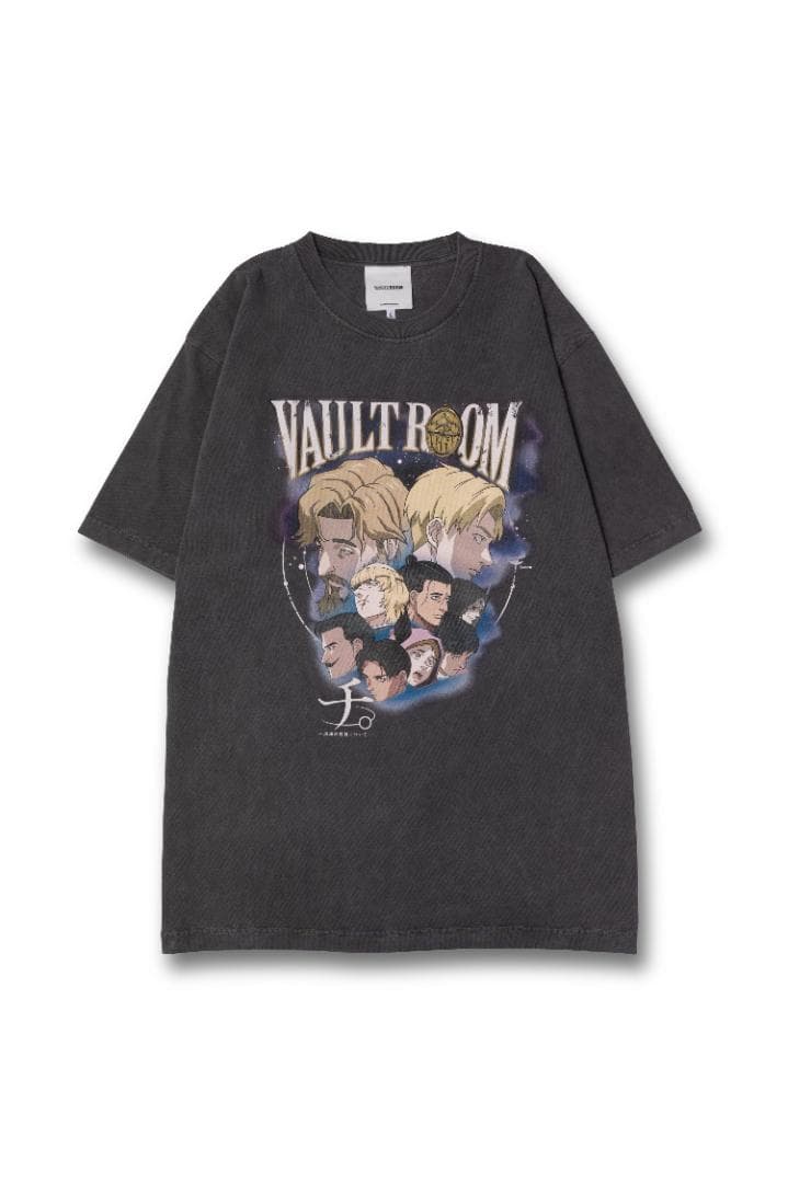 vaultroom チ。-地球の運動について- ORB TEE CHARCOAL