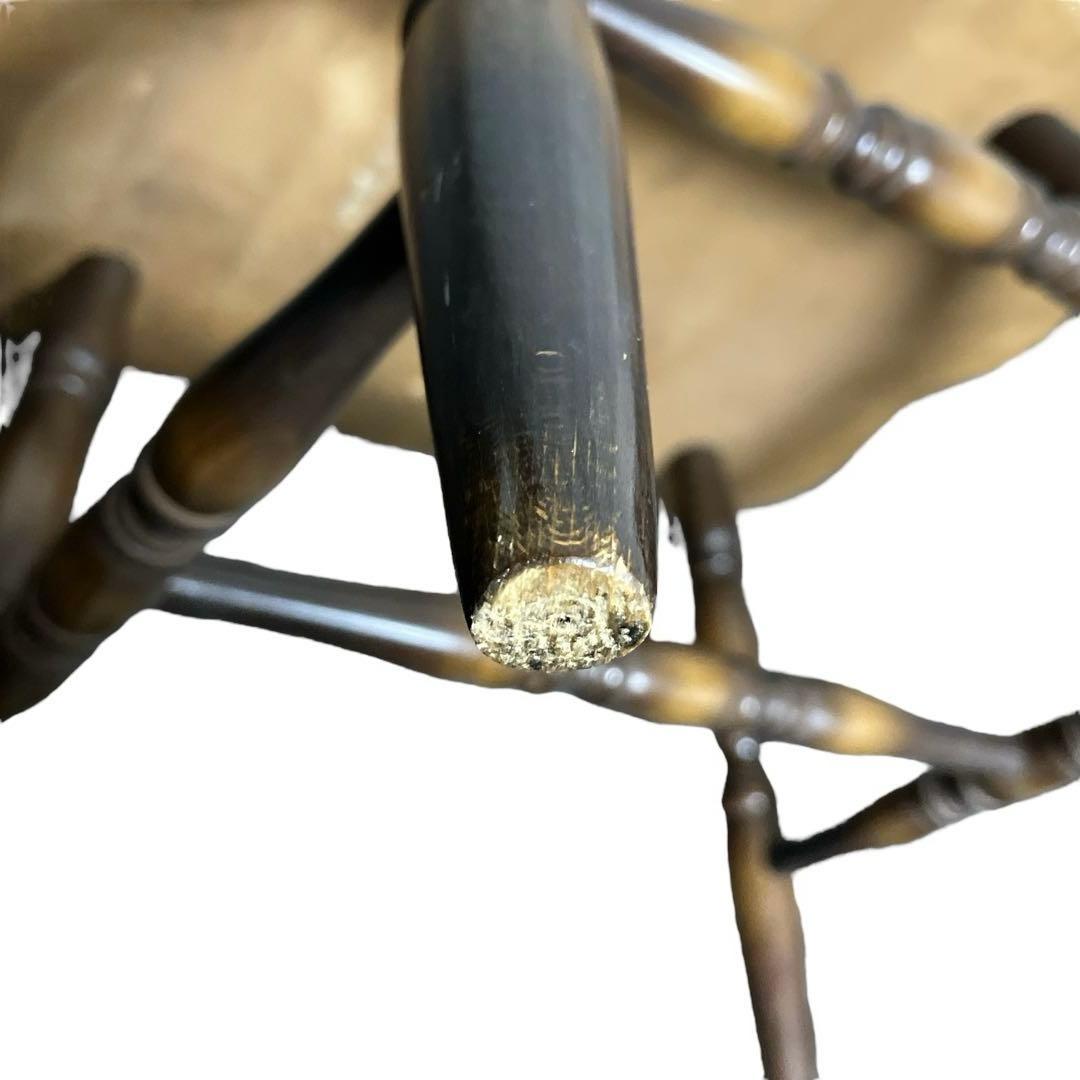 飛騨産業 ウィンザーアームチェア ダイニングチェア レトロ 椅子 キツツキ