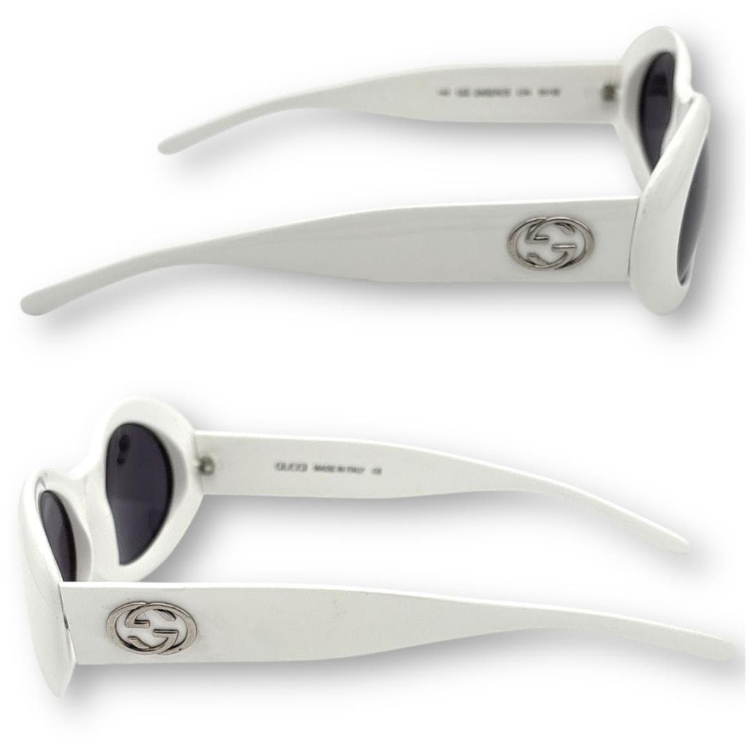小物 GUCCI sunglasses GG  Cobain white