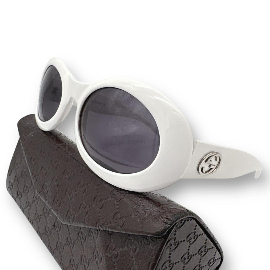 小物 GUCCI sunglasses GG  Cobain white