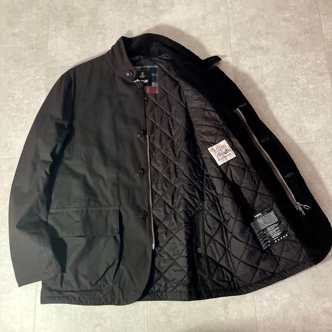 美品 Barbour MWX2267RU91 CROSBY WAX ジャケット