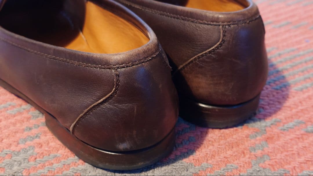 フェラガモ ローファー ガンチーニ 茶 ブラウン　26.5cm相当 8 1/2