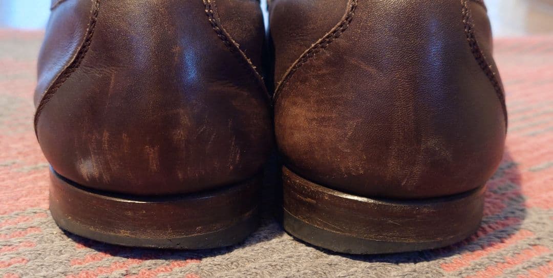 フェラガモ ローファー ガンチーニ 茶 ブラウン　26.5cm相当 8 1/2