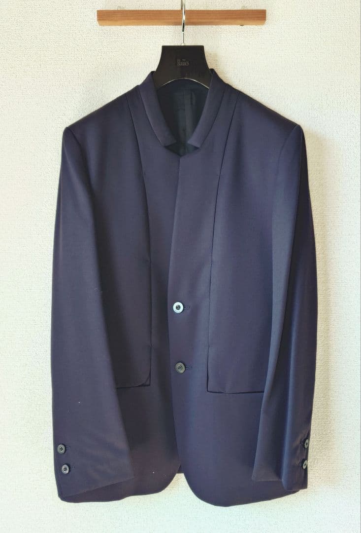 【未使用】IRENISA LAPEL LESS CUTTING JACKET