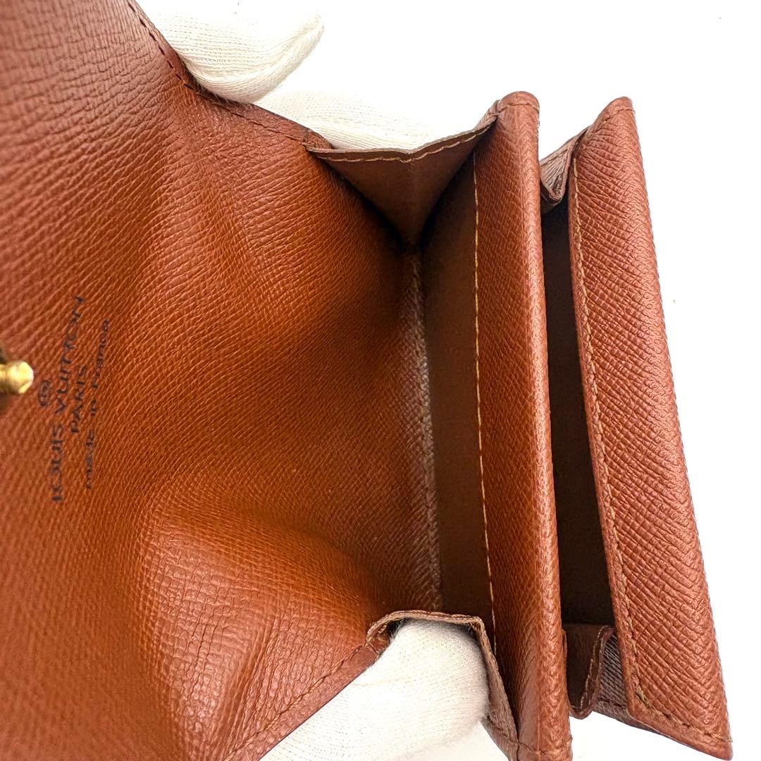 【極美品】ルイヴィトン ケース モノグラム ポルトモネプラ M61930