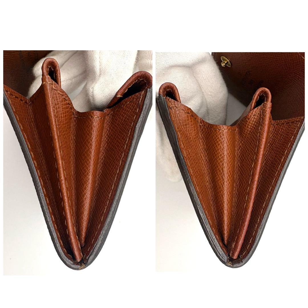 【極美品】ルイヴィトン ケース モノグラム ポルトモネプラ M61930