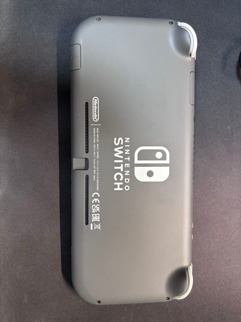 Nintendo Switch Lite グレー 本体と充電器、カバーのみ