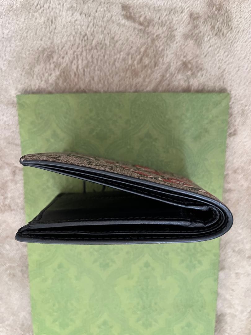 ✨グッチ キングスネーク GGスプリーム 折り財布 コンパクト 蛇