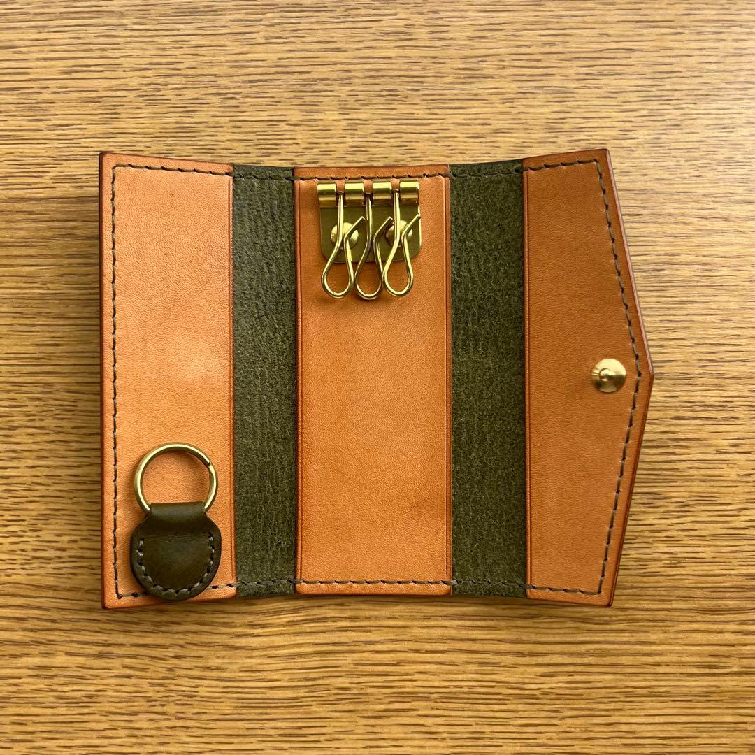 りら オーダー確認用 キーケース 小銭入れ 2点