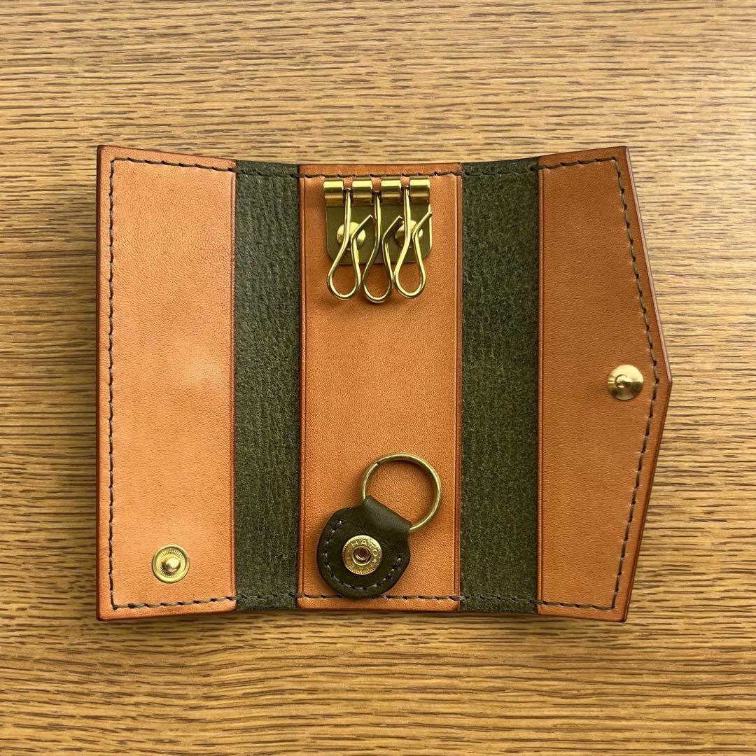 りら オーダー確認用 キーケース 小銭入れ 2点