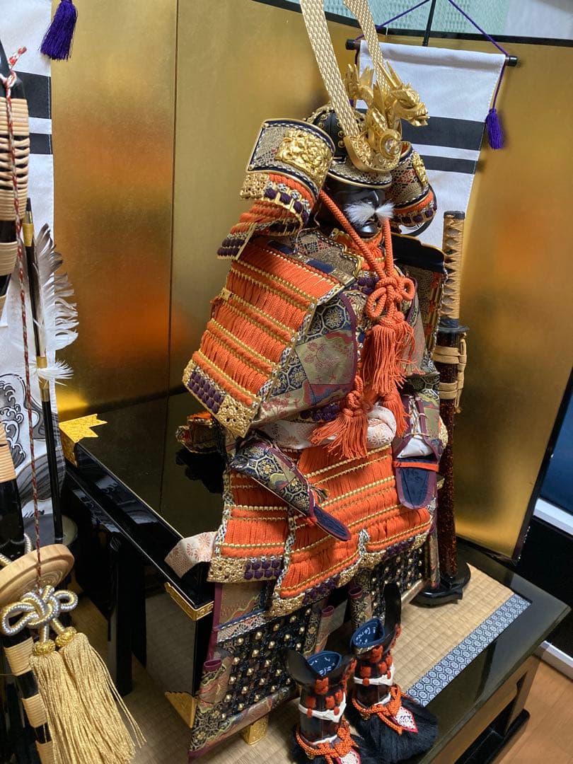 緊急大幅値下‼️✨中古品ですが超超美品‼️見て感動！甲冑鎧兜　大鎧　京都　加茂芳春作