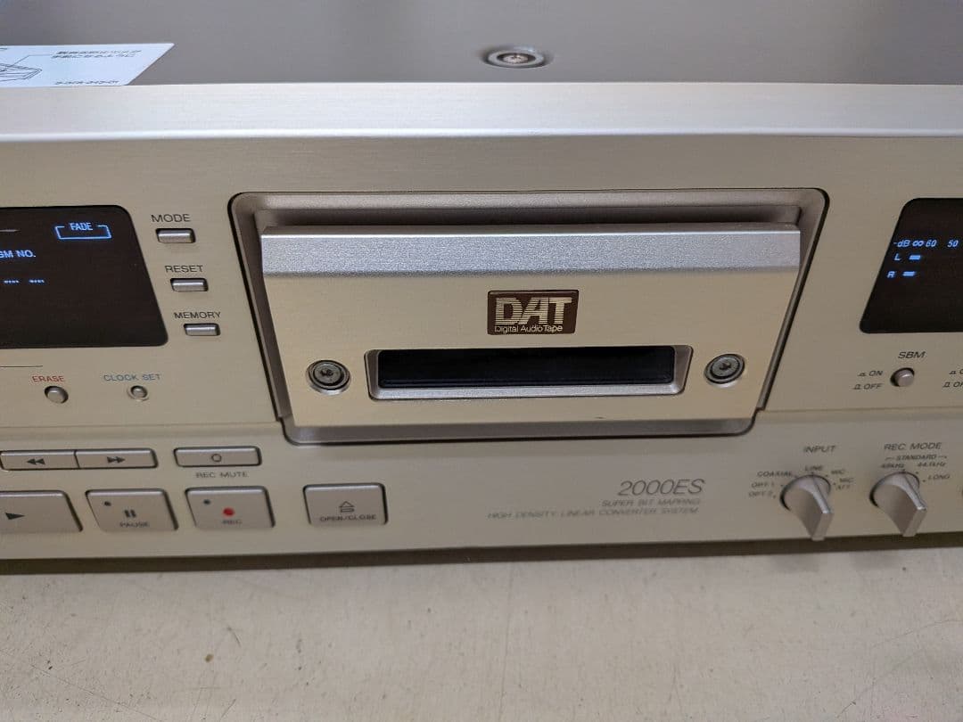 SONY DATデッキ 2000ES