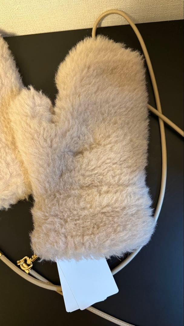 テディベア ミトン - Beige