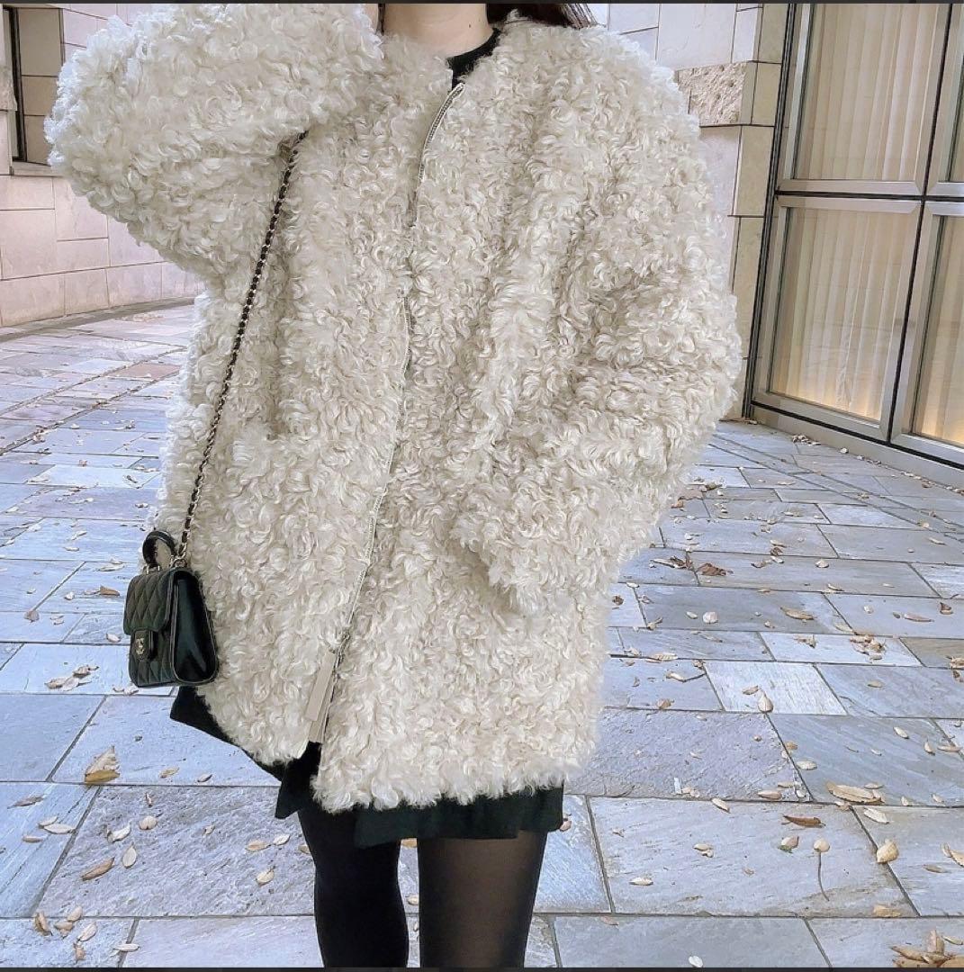 【moripon】みさん様プードルファーコート