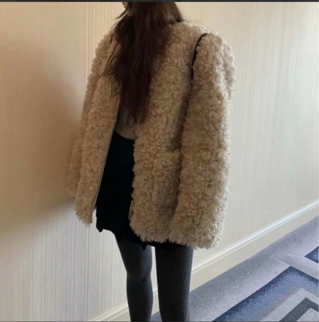 【moripon】みさん様プードルファーコート