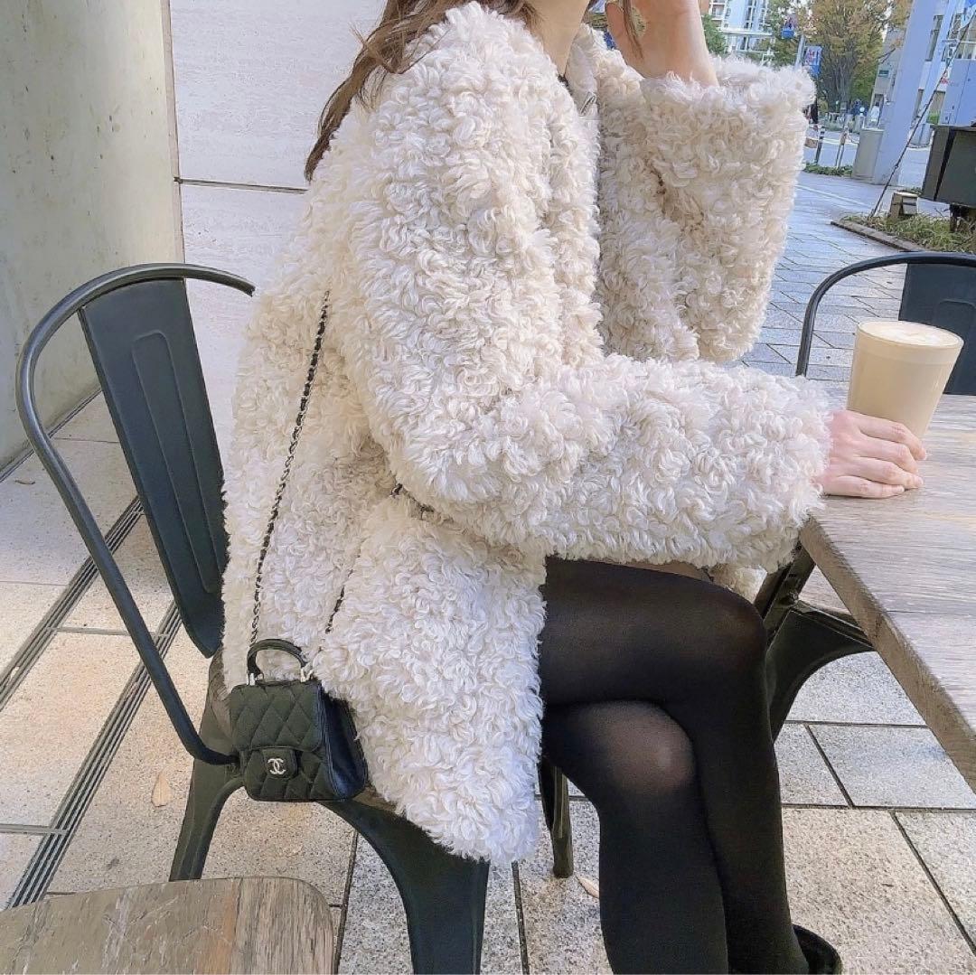 【moripon】みさん様プードルファーコート