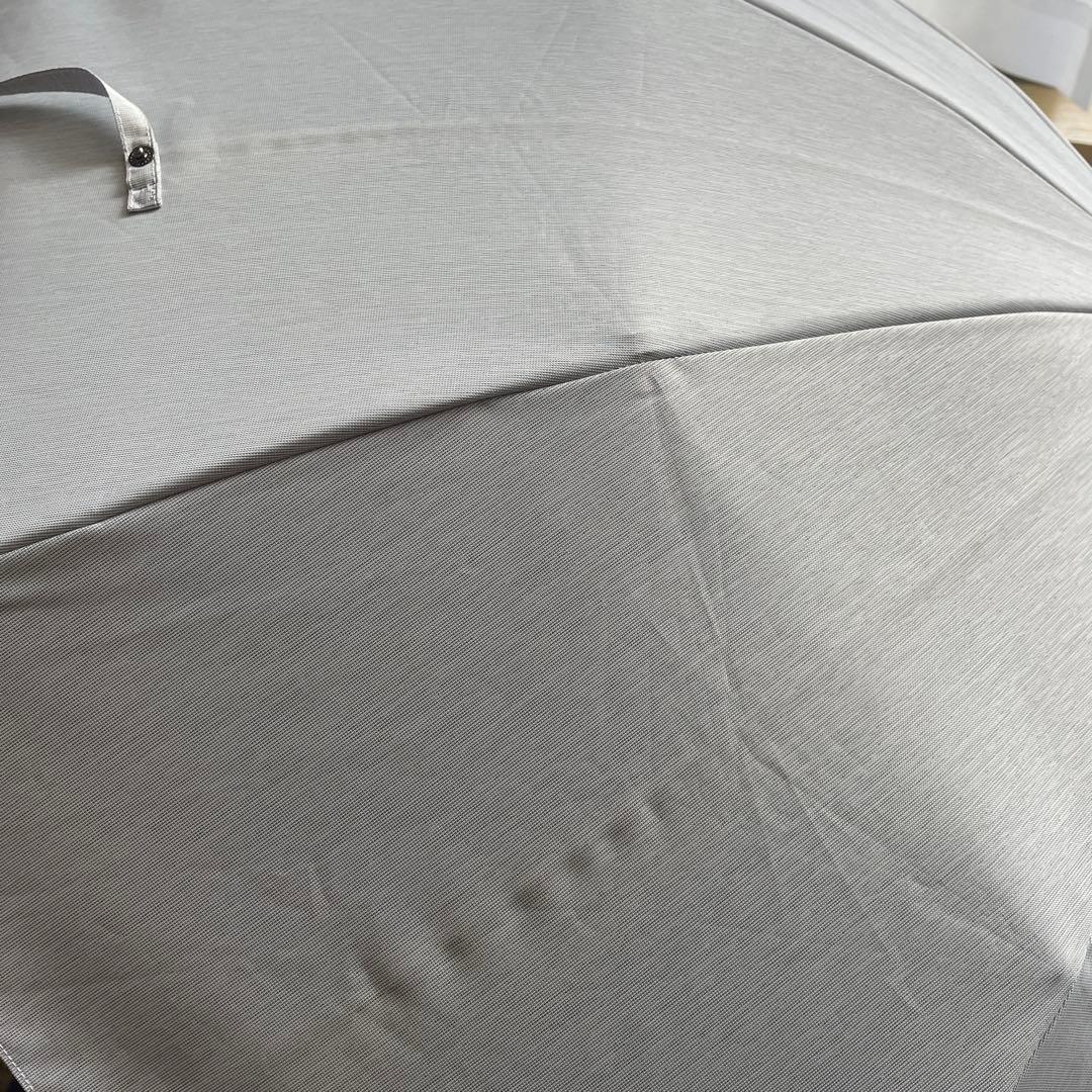 【サンバリア100】折りたたみ日傘　２段折 / moku グレー