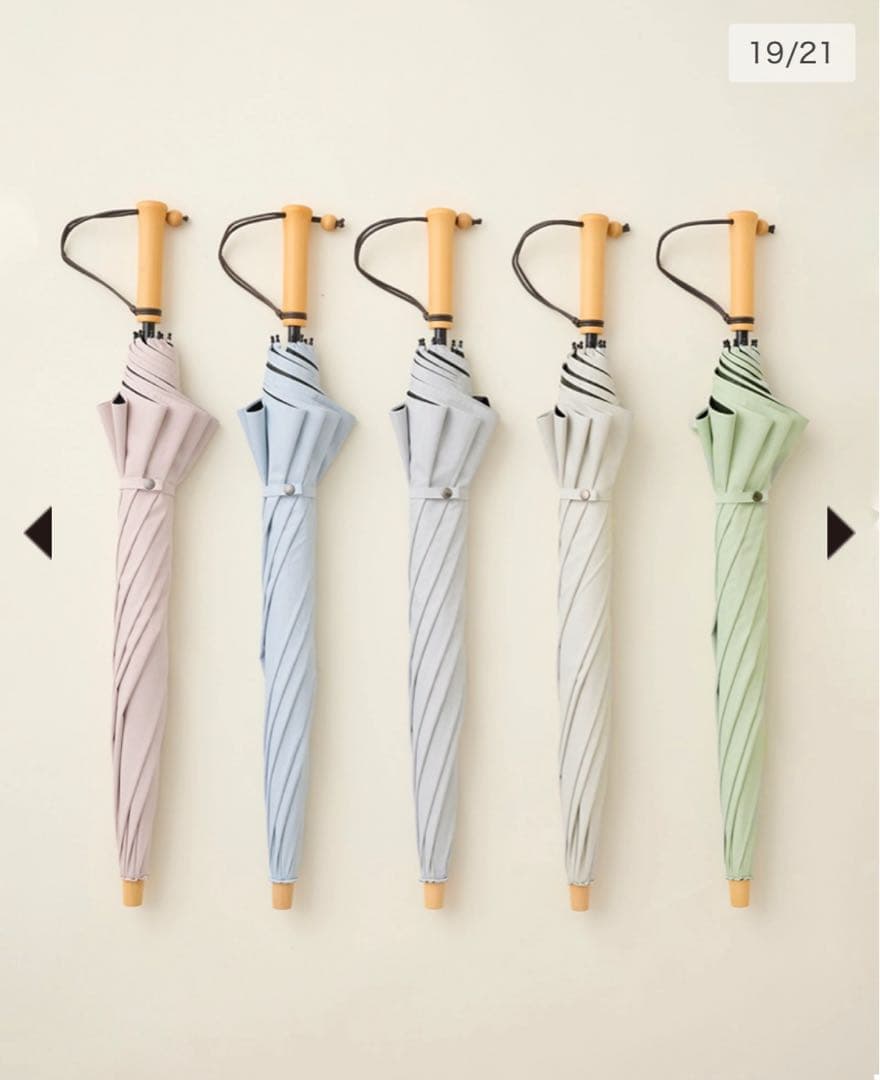 【サンバリア100】折りたたみ日傘　２段折 / moku グレー