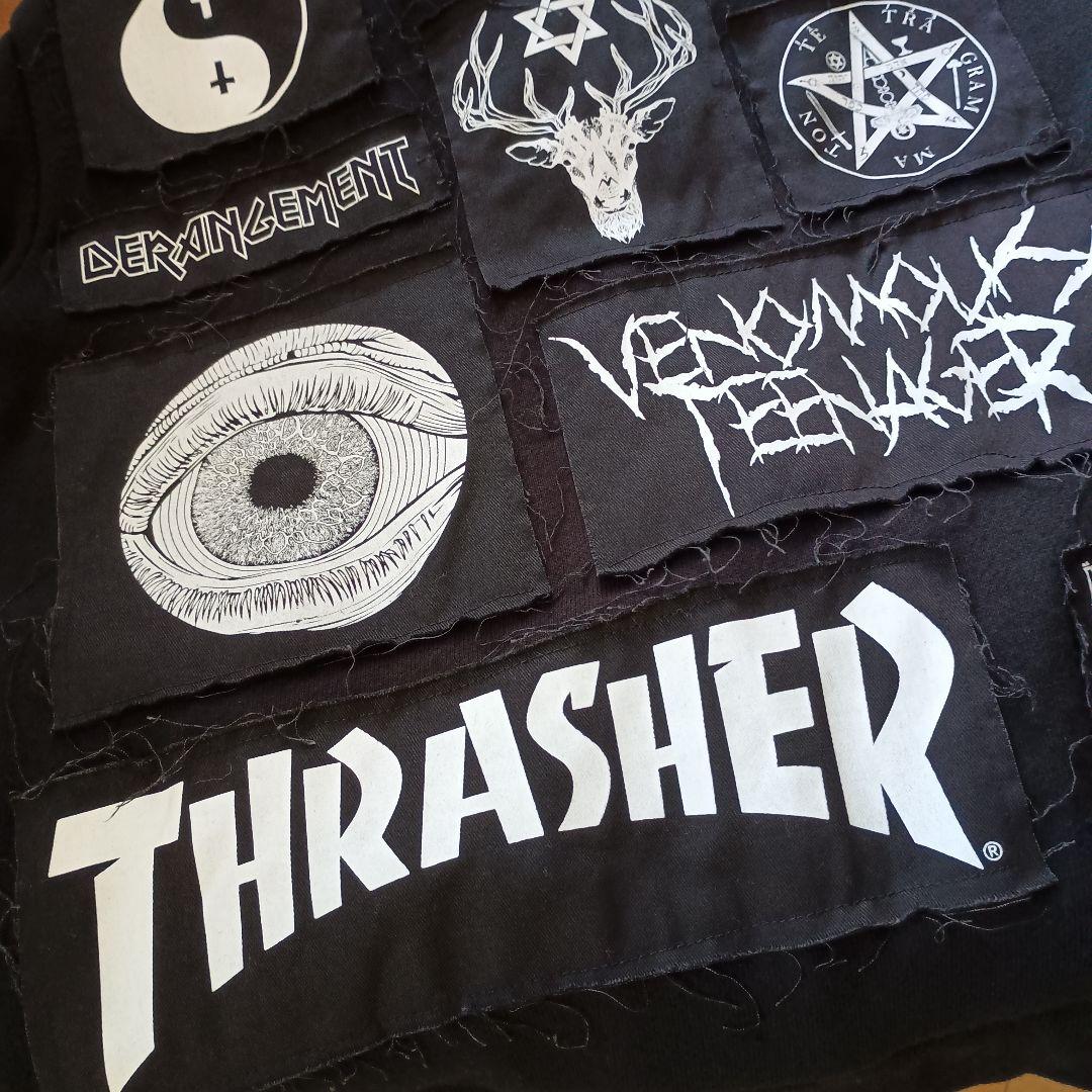 極美品 BLACKMORAL THRASHER コラボ GazettE ガゼット