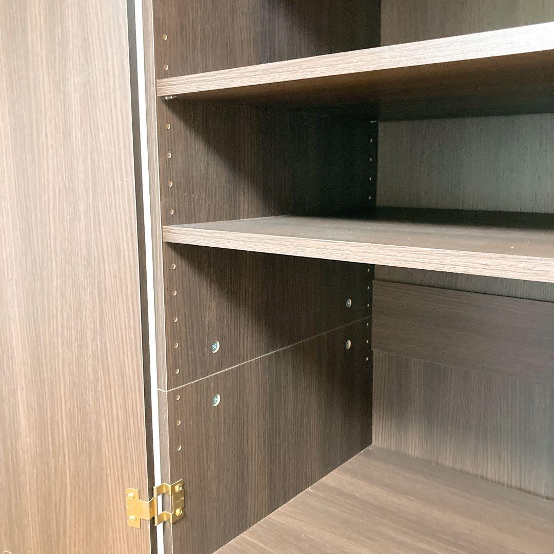 完成品 Lista ロッカー シリーズ 整理タンス タンス 収納 ダークブラウン