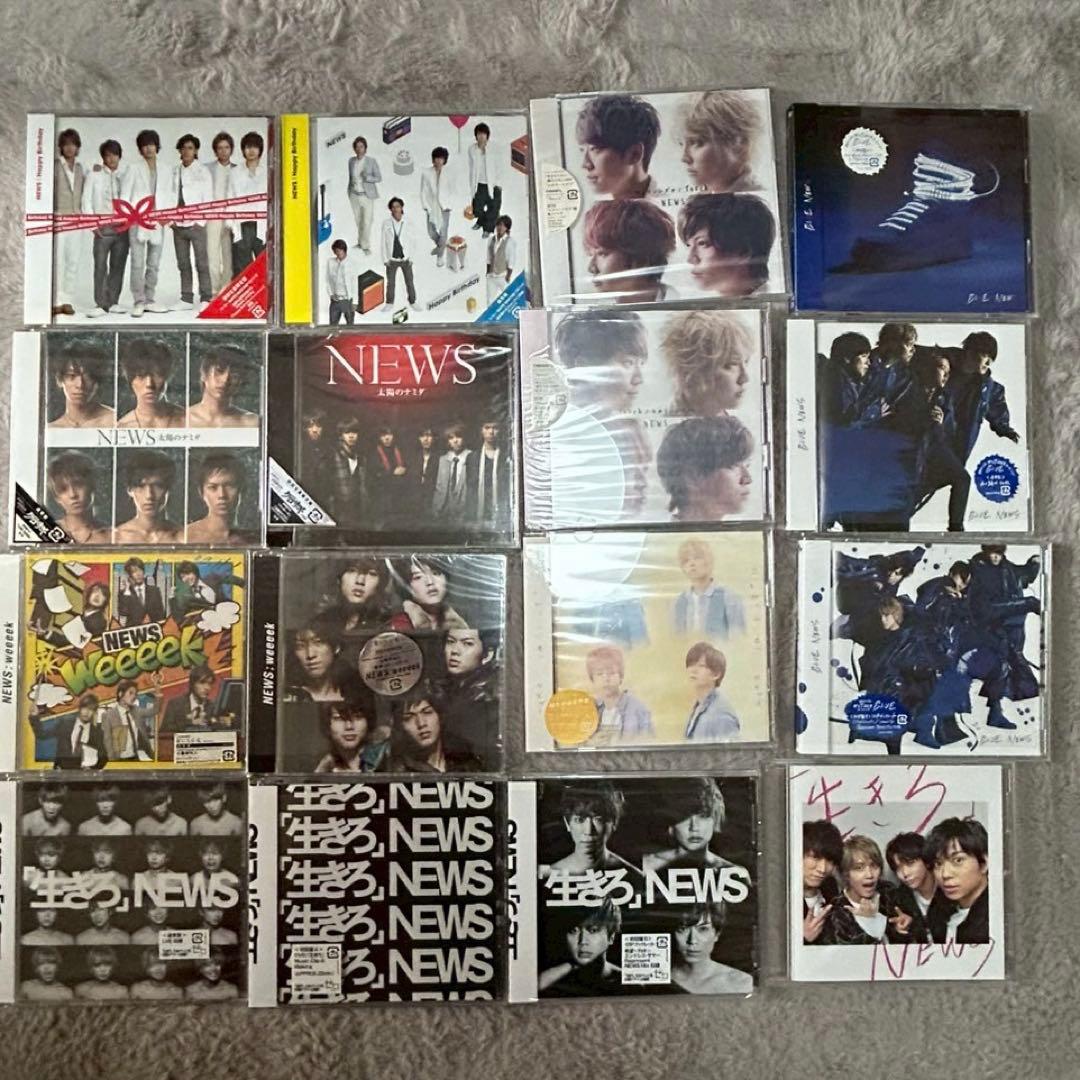 NEWS アルバム シングル CD 初回盤 通常盤 セット まとめ売り
