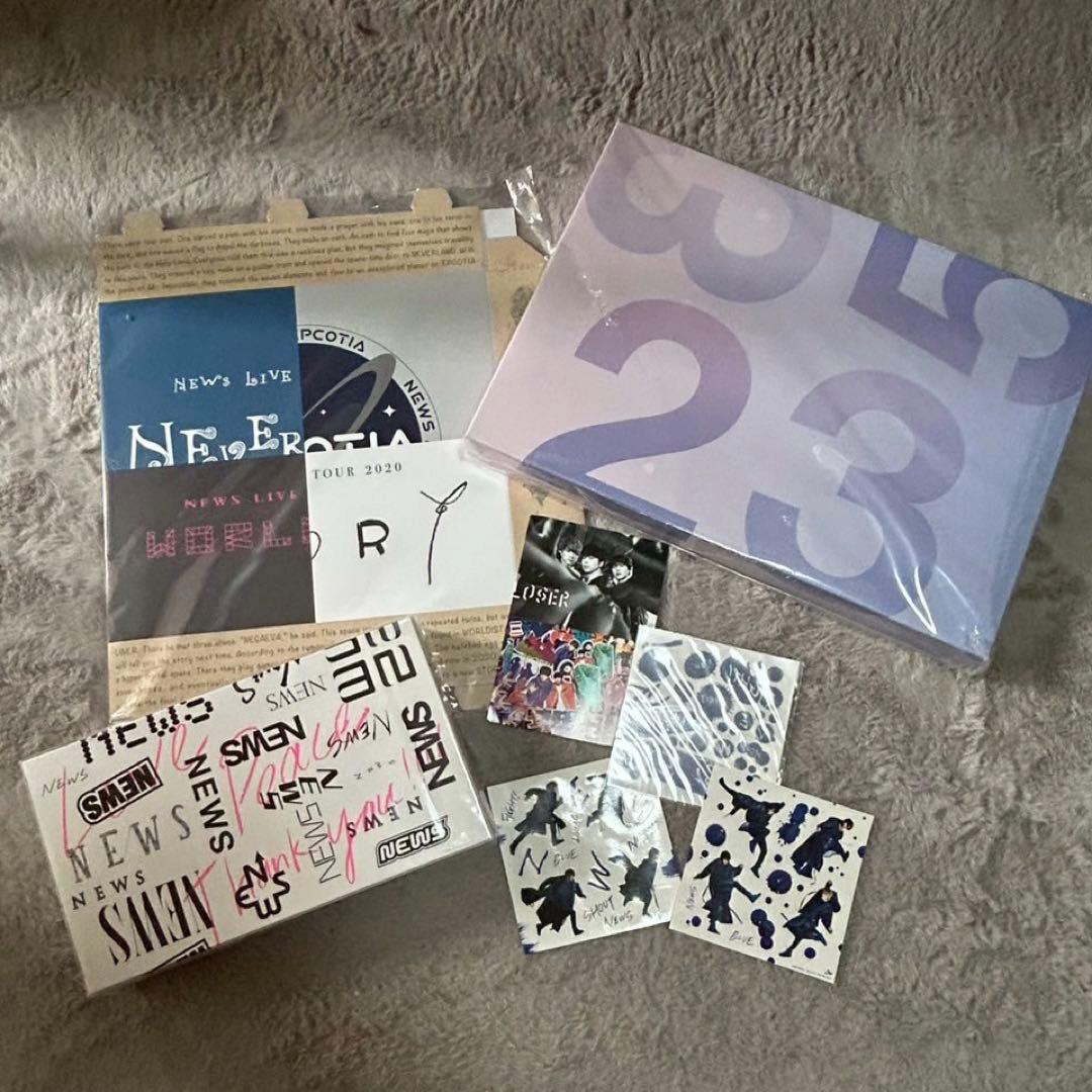 NEWS アルバム シングル CD 初回盤 通常盤 セット まとめ売り