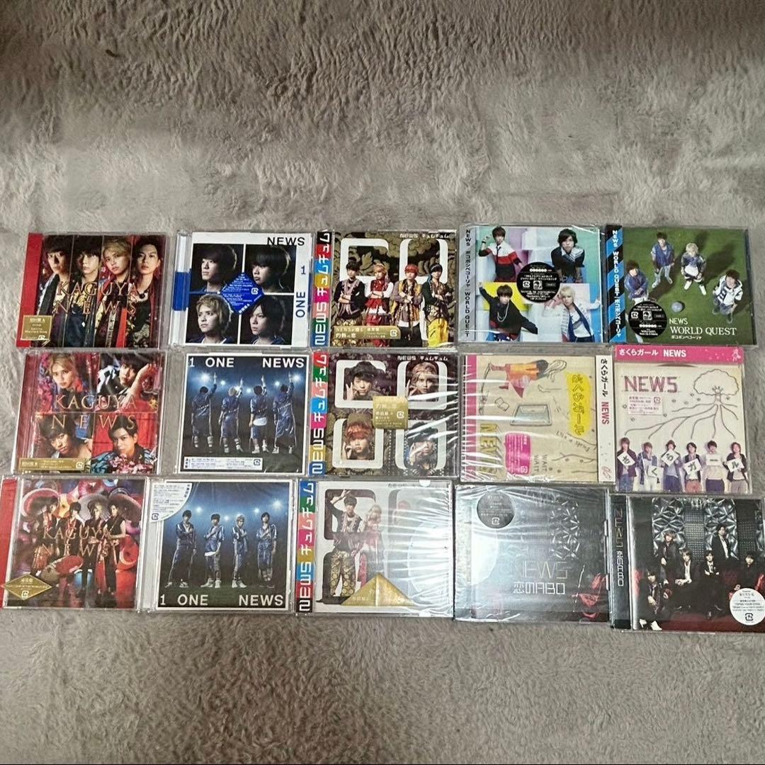 NEWS アルバム シングル CD 初回盤 通常盤 セット まとめ売り