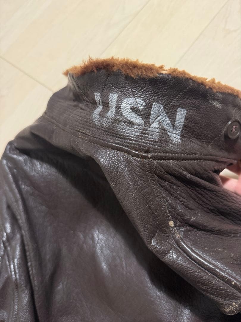 ジャケット・アウター USN G-1 flight jacket 55J14 50s