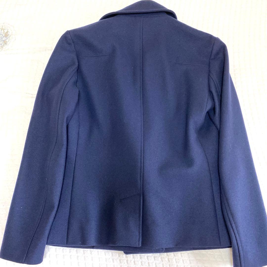 Diorオム ネイビー ダブルブレスト ピーコート