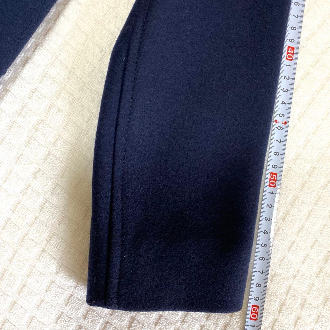 Diorオム ネイビー ダブルブレスト ピーコート