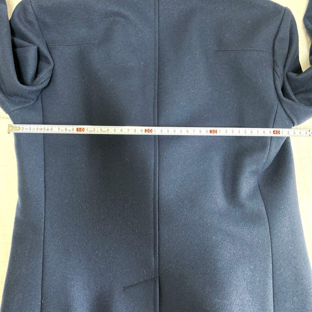 Diorオム ネイビー ダブルブレスト ピーコート