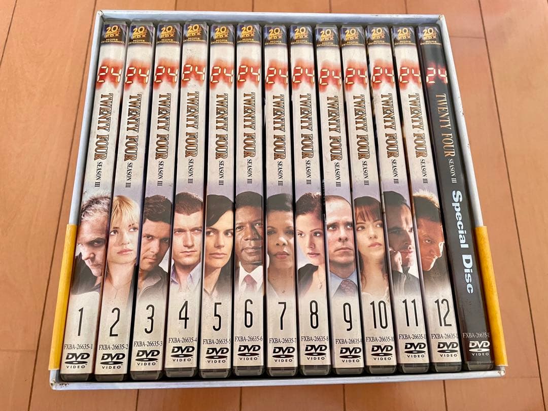 24-TWENTY FOUR- シーズンI〜Ⅶ DVDセット90枚まとめ売り