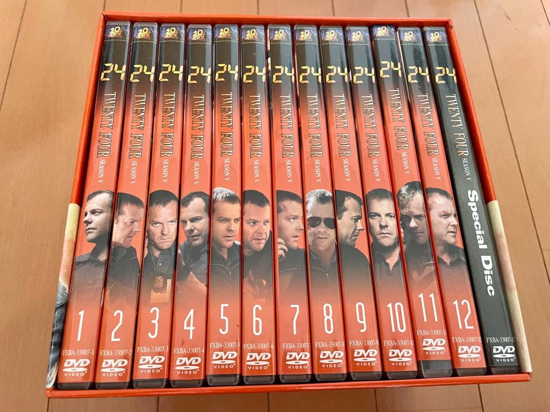 24-TWENTY FOUR- シーズンI〜Ⅶ DVDセット90枚まとめ売り